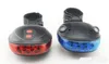 1Set Cykeltillbehör Cykel LED Cykel Laser LED Bike Tail Light (2 laser + 5 LED), LED Light Bike Safety Bike Bycicle Light