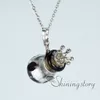 Aska Keepsake Urn Halsband Smycken Halsband Att lägga Ashes i Locket Urn Hängen Cremation Lockets för Ashes Halsband Urn