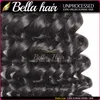 Braziliaanse maagdelijke haarbundels diep krullend haarhaar funmi inslagextensies weeft 3 stcs/lot kwaliteit natuurlijke kleur bellahair