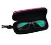 New Protable Eyewear Case Zipper Hard Sunglasses Case Glasses Eyewear Hook Sunglasses Box Cover Bag 20Pcs/Lot Free Shipping