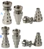 Universal Titanium Nail 10mm&14mm&19mm GR2 Domeless Titanium Nail Joints 6 IN 1 domeless titanium nail, Water pipe Smoking Pipes Glass bongs