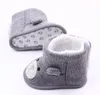 Stivali invernali per bambini Infant Toddler Neonato Cute Cartoon Bear Shoes Ragazze Ragazzi Primi camminatori Super Keep Warm Snowfield Booties Boot G1108