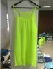 Mujeres playa casual gasa vestidos ropa mujer sexy boho maxi correa espagueti sin mangas vestido suelto vacaciones vestido