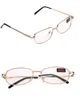 Classic Unisex Metal Frame Bifocal Reading Glasses Spectacles Reader Clear Sunglasses Eyeglass Diopter +1.0-4.0 10Pcs/Lot Free Shipping