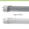 Stock USA 4 piedi 1,2 m Luci a tubo a LED T8 High super luminose 22W bulbi a tubo fluorescente a LED bianco caldo / freddo AC 85-265V