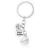 I Love You Happy Birthday keychain Dad Mon Heart Charm key Rings bag hangs Fashion Jewelry Gift will and sandy
