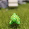 Artificial lindo tortuga verde artes y manualidades animales jardín de hadas mini terrarios de musgo figuras de resina2508129