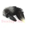 Plug anal avec Sexy Fox Tail BDSM Sex Toys Small Grand Anus Butt Intruder Beads for Cosplay Roleplay Sex Plays Fetish Adult Novelt7836333