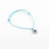 Hot ! 50pcs Kabbalah Star of David Charms Mixed color Wax rope Adjustable Bracelets