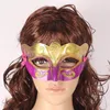 100 pz promozione vendita maschera partito saldatura oro moda travestimento veneziano colorato Halloween festa di Natale spedizione gratuita