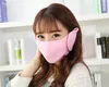 Wholesale-Unisex Mouth-muffle Earmuff Respirator Winter Thicken Warm Cycling Biking Outdoor Guaze Mask Earshield for Men And Women Earmuff