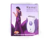 Kemei Lady's Electric Women Shaver Shaver Hair Remover KM-280R Epilatore femminile, viola Epilatore ricaricabile, 10 pz / lotto