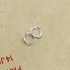 Strong DIY jewelry finding Components Open Jump Rings metal material thick silver brass material 5 6mm ring split ring jump ring 500pcs/lot