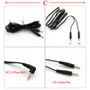 3pcslot 9 Kinds Cable Cord DC25 Tens Unit Line Electrode Clamp Electro Stimulation Cable DIY Lead Wire Electro Sex Accessories9247719