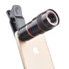 Universal 8x teleobjectiva zoom telefone tele fisheye kit macro câmera ampla para iphone 6 6 s plus 5 samsung s7 s6 apl-19cx3 lente