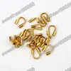 500pcs / lot 4 couleurs 4mm plaqué or fil noir garde gardien protecteurs crochets bijoux bijoux à bricoler soi-même résultats composants 248R