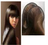 7A # 6 hellbraun 100% Brasilianische Reine Haareinschlagfaden Natürliche Gerade Hand Gebundenes Menschliches Haar Kein Verschütten Keine Verwicklung. .
