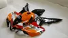 Injection mold Fairing kit for HONDA CBR600RR 07 08 CBR 600RR CBR600 F5 2007 2008 REPSOL Red orange Motorcycle Fairings SET+7 gifts HX23