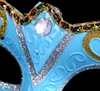 Dessin coloré plume gemme perle masque mode femmes Halloween MARDI GRAS carnaval Pâques Noël événement fête costume masque livraison directe