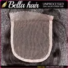 Bella Hair Brazilian 3 wiązki z zamknięciem 8-34 cala podwójne wątek Virgin Virgin Human Hair Extensation