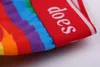 Maikun helt ny design regnbåge randig gay pride bomull underkläder boxare LGBT underkläder briefs för män