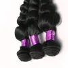 100 Human Hair Bundles Brazilian Loose Wave Virgin Hair Weave Wavy Natural Hair Extensions Brazilian Virgin Hair Loose Wave 100g5705211