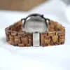 Bobo Bird Nowe przybycie Antique Zebra Wood Digital Watches Men Designer Drop EnoJ para Hombres jako prezent6411009