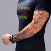 10 PCs Novo Mixed 92 Nylon Elastic Fake Tattoo Sleeve Sleeve Designs Body Arm Motas Tatoo para homens legais Mulheres74960952347365