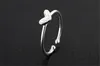 Ny ankomst Silverring 925 Sterling Silver Pure Love Heart Shape Ren Silver Justerbar Storlek Gratis Frakt