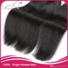 6A unprocessed brazillian straight hair 4pcs lot NO SHED Ali moda freetress hair best brazilian hair vendors 3,4,5pcs/lot