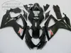 Kit carenatura in plastica Freeship per SUZUKI GSXR 600 GSXR 750 06 07 K6 set di carenature nere lucide GSX-R600 / 750 2006 2007 V39F