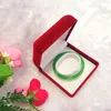 Qualidade Red Velvet Embalagem de joalharia Caixas de presente e organizador para pulseira relógio Bangle Caixa da jóia do vintage Grandes quantidades logotipo personalizado