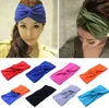 Fashion Candy Colors Women Stretch Twist Headband Turban Soft Sport Yoga Head Wrap Bandana Headwear Bohemia style Hair Accessories