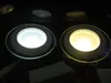 Luci di pannello LED incassate in vetro Lampada da soffitto sottile SMD5730 6W 12W 18W 24W downlighting per cucina AC85-265V CE RoHS FCC