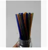 Free shipping wholesale Hookah Accessories - borosilicate color glass tube diameter 7mm, length 20cm