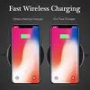 10W Metal Fast Charging Wireless TGY68 Charger Adapter for iPhone X Qi Wireless Charging Pad UltraSlim Charging Receiver for Gala7835360