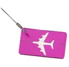 Mini Rectangle Aluminium Alloy Luggage Tags Travel Accessories Baggage Name Tags Suitcase Address Label Holder Free Shipping