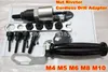 M4-M10 Electric Rivet Nut Gun Stål och ALU Batteri Riveter Adapter Sätt i mutter Trådlösa borradapter Rivetingverktyg