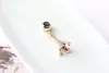Eiffeltornet Dangle Alloy Charm Bead Guldpläterad Mode Kvinnor Smycken Fantastisk Europeisk stil för DIY Armband Halsband Panza005-21