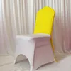 50PCS Spandex Chair Cover Cap Wedding Party Hotel Banquet Decoration Stretch Elastic Half Cover