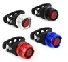 LED étanche vélo vélo cyclisme avant arrière queue casque rouge Flash lumières lampe d'avertissement de sécurité cyclisme sécurité attention lumière