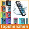 Rödpeppar Vattentät Case Shock Fast Dirtproof Case Cover Diving Shocksäker Snöbevis Case Cover för iPhone 4 / 4S 5S 5G 5C Mobiltelefonväskor