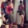 Women Blouses Direct Selling Free Shipping 2015 Autumn New Long-sleeve Shirt Female Chiffon Womens Slim Clothing B11 CB034030