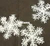 30 pcs/lot White Snowflake Ornaments Christmas Holiday Festival Party Home Decor