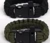 Blanda färger du väljer självrescue Paracord Parachute Cord Bracelets Survival Armband Camping Travel Kit