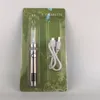 Ecpow eGo T H2 스타터 키트 블리스 터 팩 마이크로 USB 패스 스루 650mAh 900mAh UGO V II H2 아토 마이저 Vape Pen 배터리 단일 키트