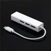 USB-C USB 3.1 Tipo C para USB HUB Com Adaptador Lan RJ45 Para 2015 Macbook