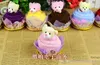 2016 New Lovely Teddy Bear Cake Towel 30 * 30cm mini asciugamano Matrimonio Natale San Valentino regali di compleanno Baby shower favori souvenir regalo