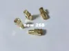 100 st Gold Plate SMA Male Plug till RP-SMA Kvinna Plug RF Coaxial Connexs