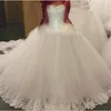 Nuovi abiti da ballo Vintage Vestidos Bling Abiti Crystal Mor Leci Appliques Long WeeDer Abito da sposa Abiti da sposa formale 403 403